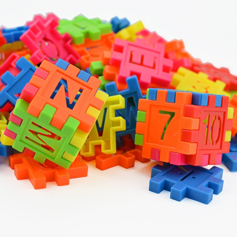 110pcs Set DIY Lepin Building Blocks Baby Boys And Girls 3D Blocks Funny Educational Mosaic Toys For Children Kids Block Toys Best Buy Store