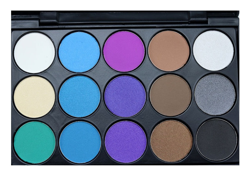 15 color eyeshadow earth color eye shadow smoky eyeshadow E15 multi color makeup plate beauty tools Best Buy Store