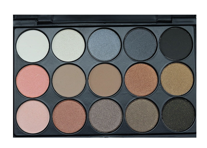 15 color eyeshadow earth color eye shadow smoky eyeshadow E15 multi color makeup plate beauty tools Best Buy Store