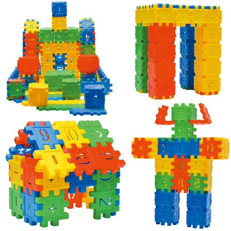 110pcs Set DIY Lepin Building Blocks Baby Boys And Girls 3D Blocks Funny Educational Mosaic Toys For Children Kids Block Toys Best Buy Store