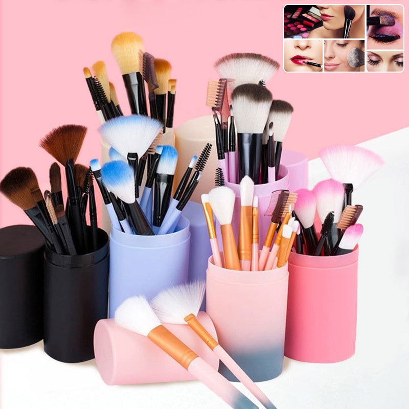 12pcs Makeup Brush Set Blush Eyeshadow Eyelash Highlighter Makeup Brush Best Buy Store