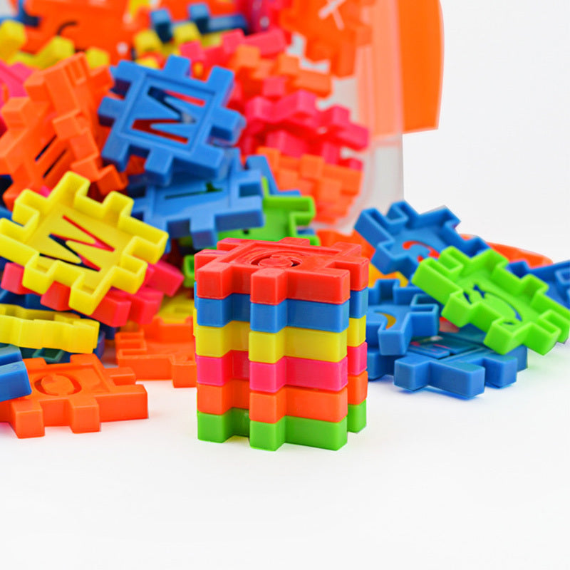 110pcs Set DIY Lepin Building Blocks Baby Boys And Girls 3D Blocks Funny Educational Mosaic Toys For Children Kids Block Toys Best Buy Store