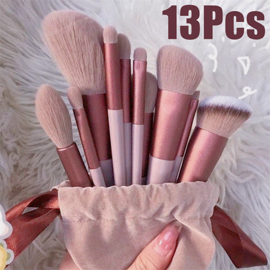 13Pcs Makeup Brush Set Make Up Concealer Brush Blush Powder Brush Eye Shadow Highlighter Foundation Brush Cosmetic Beauty Tools Best Buy Store